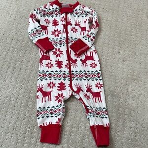 Hanna Andersson Red and White Holiday Pajamas